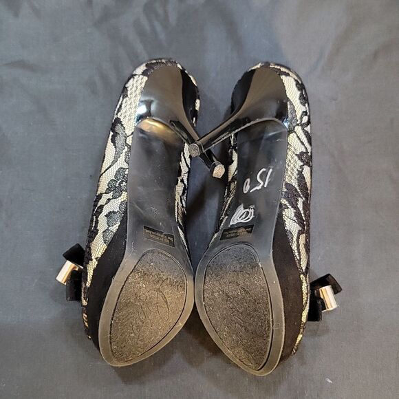 GUESS HIGH HEEL STILETTO PEEP TOE WOMEN"S PUMP - Picture 13 of 15